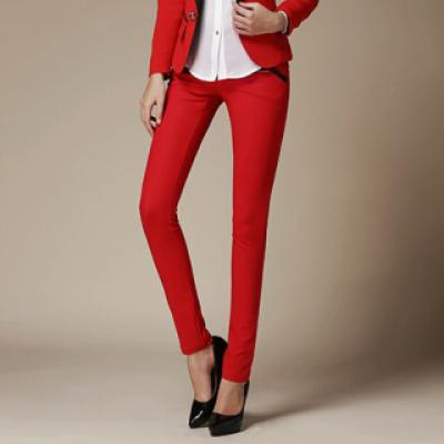 秋冬新款女裤 品牌休闲裤 女式提臀小脚铅笔裤子女裤