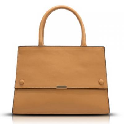 女包时尚机车包手提包简单贵气品牌牛皮定型包贝壳包