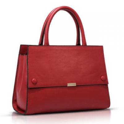 女包时尚机车包手提包简单贵气品牌牛皮定型包贝壳包