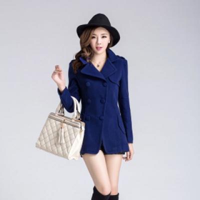 冬季女装外套毛呢外套女装批发大码女装欧洲站韩国外套韩版