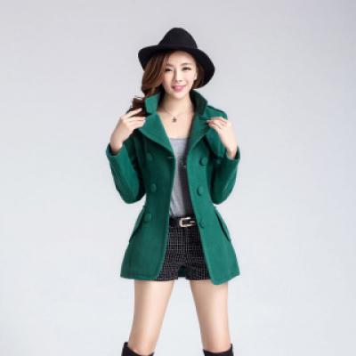 冬季女装外套毛呢外套女装批发大码女装欧洲站韩国外套韩版